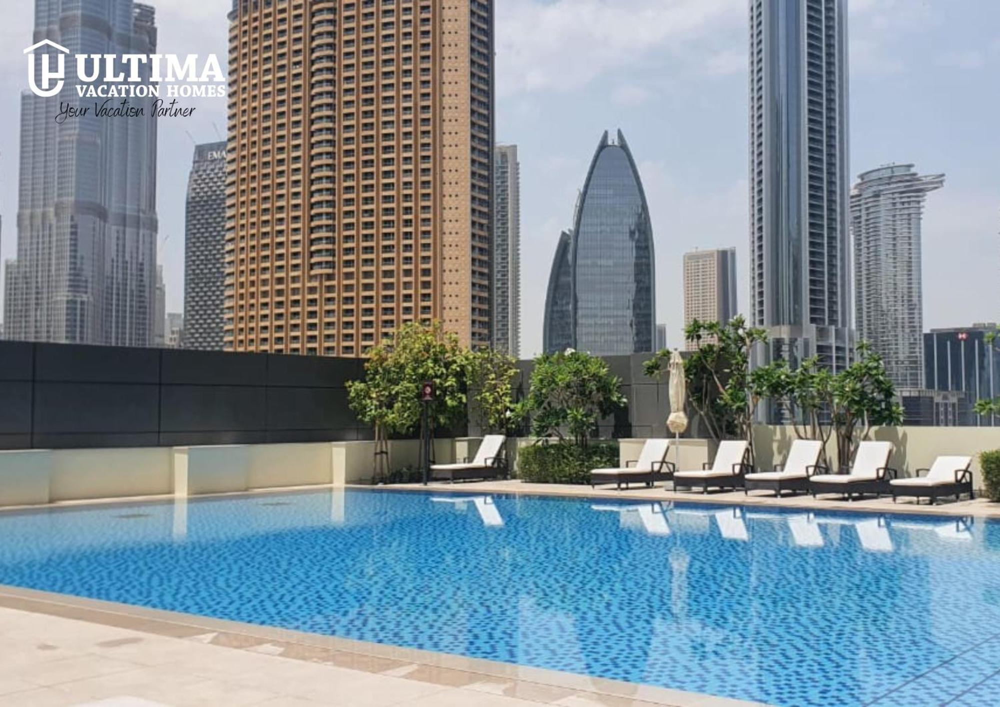 Elegant Apartment With Direct Access To Dubai Mall Buitenkant foto