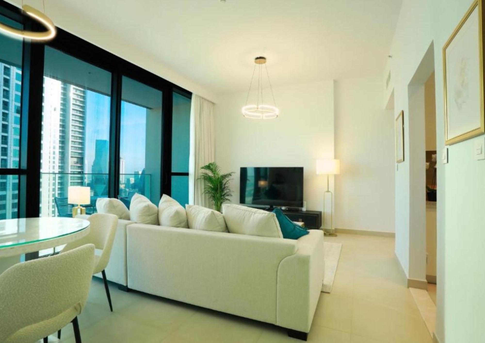 Elegant Apartment With Direct Access To Dubai Mall Buitenkant foto
